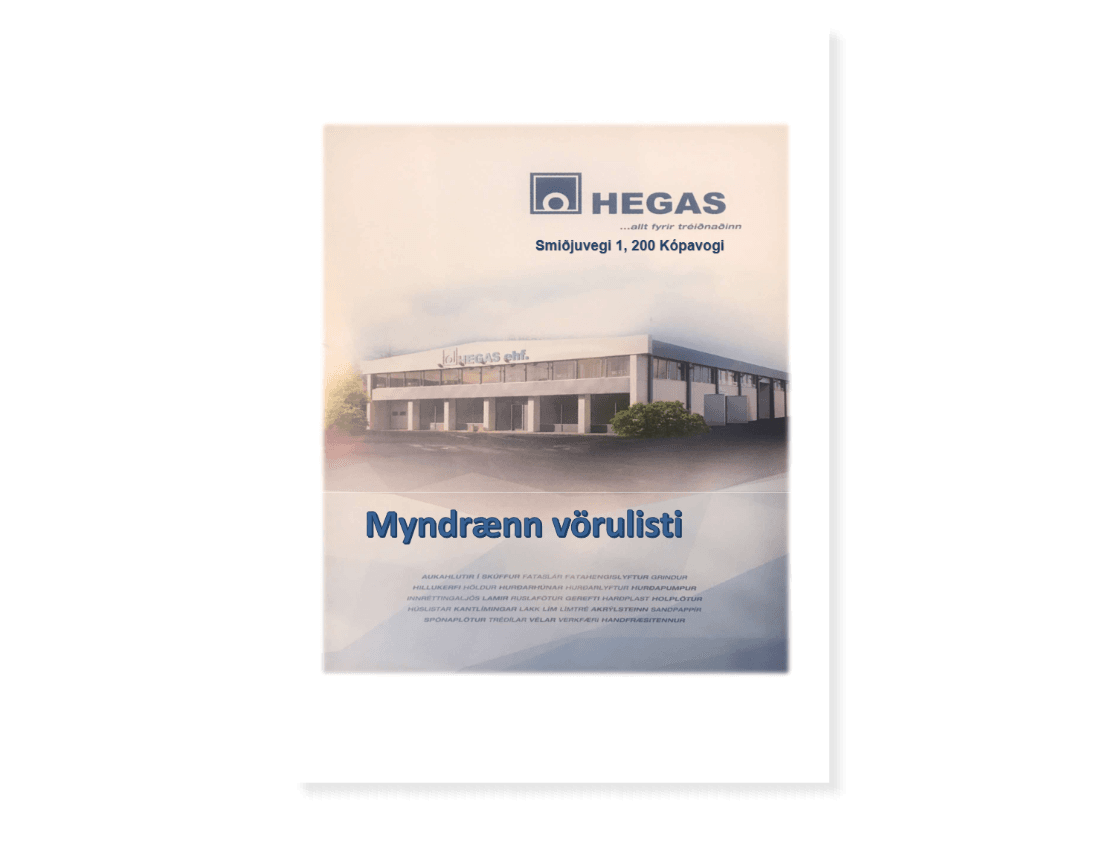 Myndrænn vörulisti